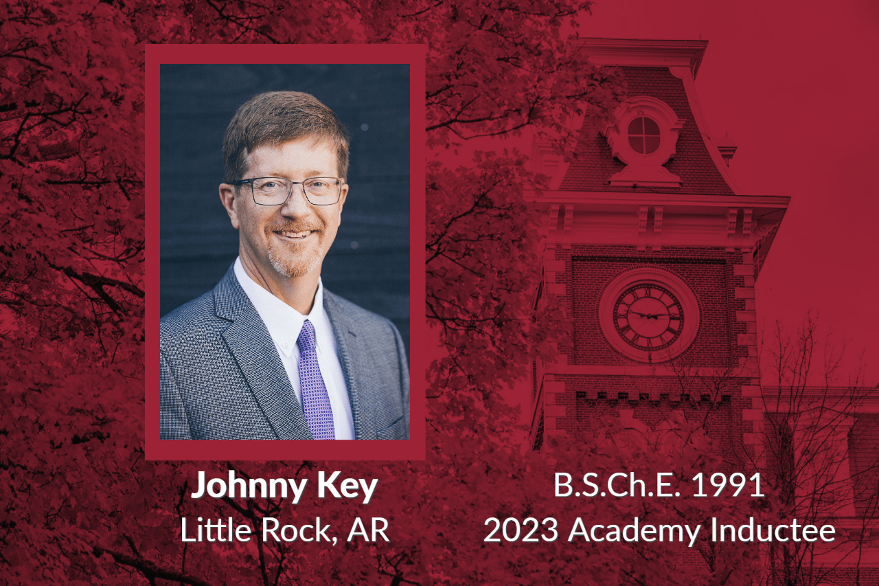 Johnny Key, B.S.Ch.E.1991, 2023 Inductee